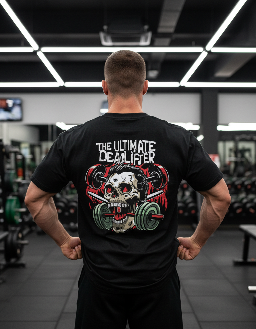 The Ultimate Deadlifter – Oversized Unisex Graphic T-shirt