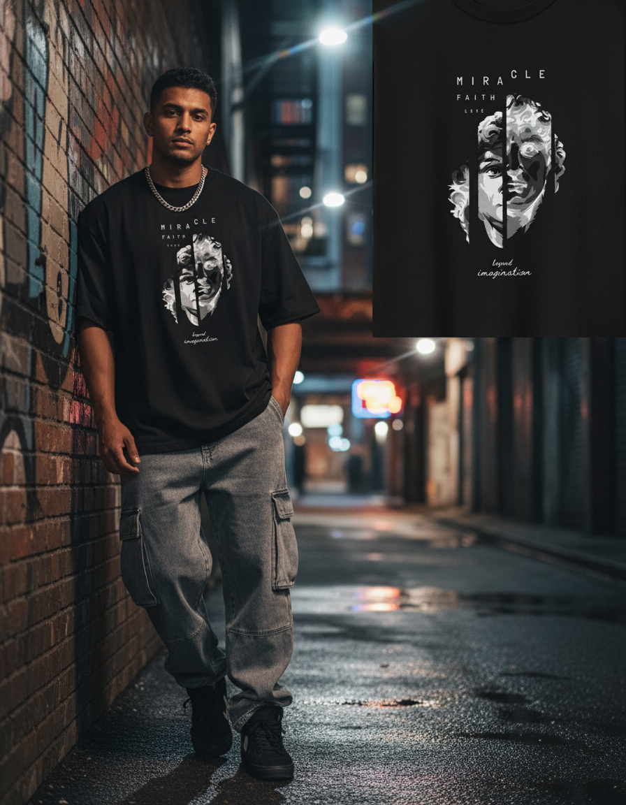Miracle Beyond Imagination - Oversized Unisex T-Shirt
